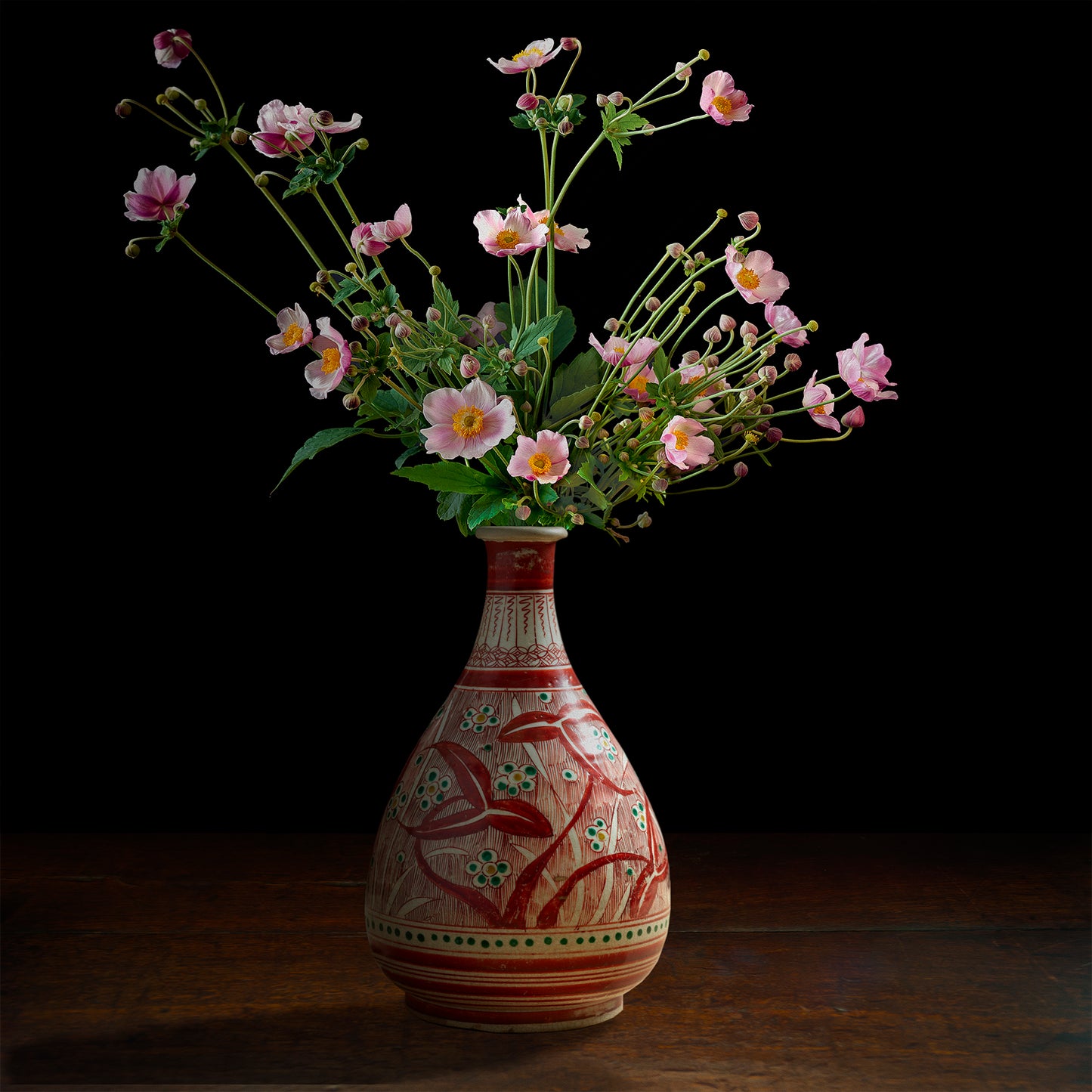 Anemones in a Japanese Vessel, 2018 (Vessel courtesy Gardiner Museum)